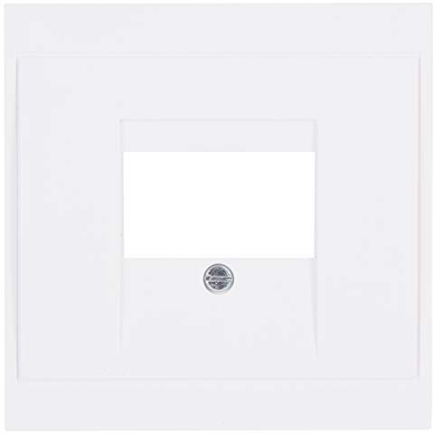 Kopp 350113186 Malta Abdeckung für TAE-Telefon-Anschlussdose, Arktis