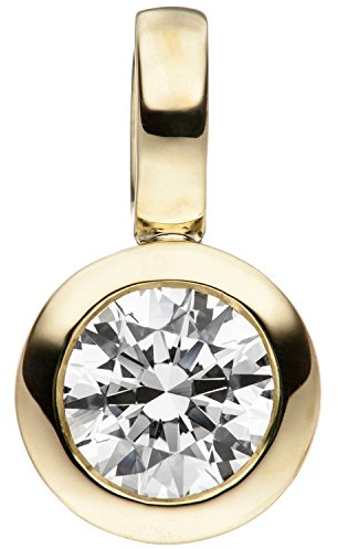 Jobo Damen-Anhänger aus 8 Karat 333 Gold mit Zirkonia