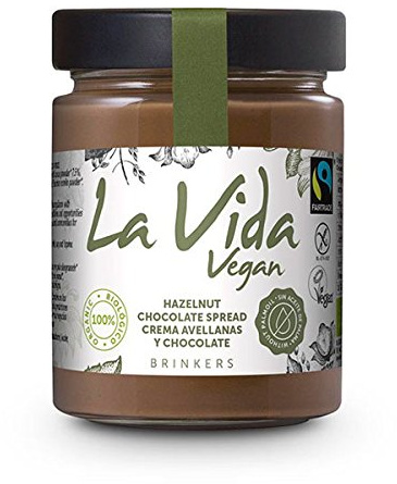 Biocop Crema de Chocolate La Vida Vegan con Avellanas - 270 gr