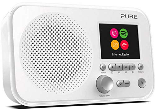 Pure Elan IR3 - Radio Internet avec Spotify Connect, Blanc
