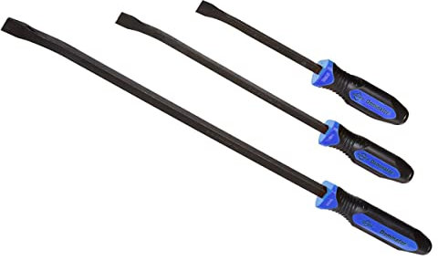 Mayhew Tools 14071BL Dominator Pro Lot de 3 pieds-biche incurvés Bleu 30,5 cm, 43,2 cm et 63,5 cm
