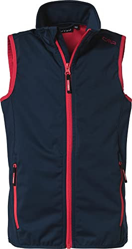 CMP Kinder Softshell Weste, Blue-red kiss, 116