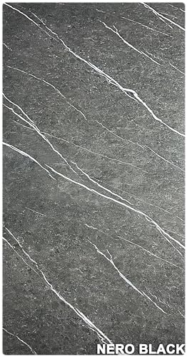 tocdesign | Wandpaneel als Alternative zur Fliese, Musterpaneel 30cm x 20cm | Nero Black