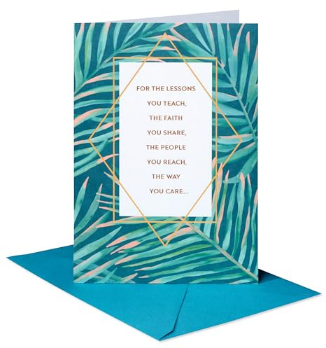 American Greetings Thank You Card for Mentor (You Are Appreciated, faith based)