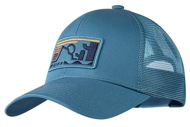 Buff®| Gorra Explore Trucker Hombre Mujer Adulto Ajustable, Comoda, Transpirable, Calidad, Moderna, Aire Libre, L/XL, Azul