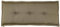 KOPU® Bankauflage Manchester Taupe | Auflagen für Gartenbank | Taupe Bank Auflagen 150 x 50 cm | 6 Einfache Farben | Dralon | Robuster Schaumstoff für zusätzlichen Komfort
