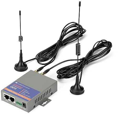 QX210-NW2 Industrial 4G LTE WiFi Router For T-Mobile EIOTCLUB SIM Card, Not For Verizon/ATT, Cellular VPN Routers Internet Backup, M2M Gateway RS232 Modem For RV Security System CCTV Camera Automation