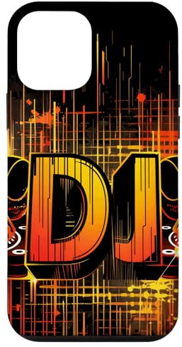 DJ un artista Design con cuffie e giradischi Custodia per iPhone 12 mini