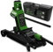DRIVEUPTOOLS Trolley hydraulic jack 2.5 tonne | Low-Profile Car Jack with Lifting Height of 3.3-15 inches | Car Jack kit with a Capacity of up to 5,500 lbs