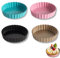OlBuWa 4 Stück Mini Quicheform, Mini Tartelette Förmchen, Antihaftbeschichtung Pie Form Backform Wellenrand, Tortenboden Backform für Quiche, Obstkuchen, Pie, Brownies, Ø11cm