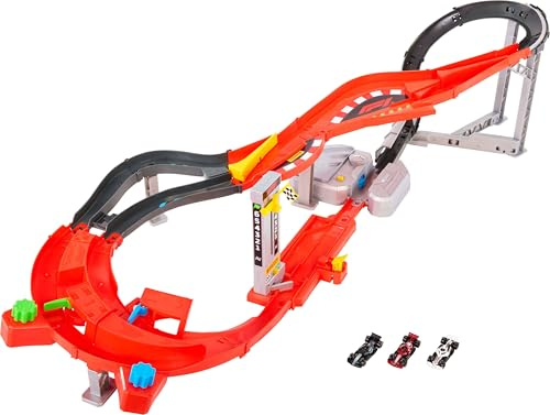 Hot Wheels Circuit de Course Formule 1 Descente