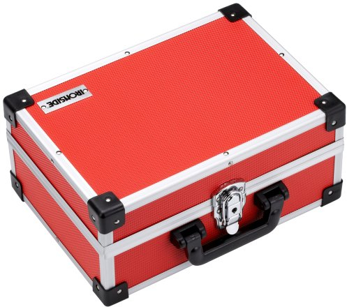 Ironside 191009 Alu-Werkzeugkoffer, rot, 330 x 230 x 150 mm