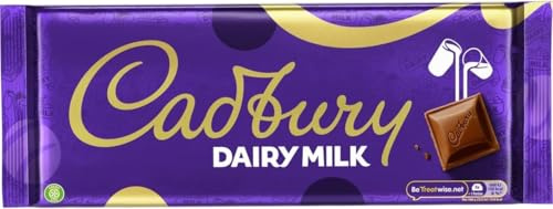 Cadbury Dairy Milk Chocolate Bar, Smooth & Creamy Milk Chocolate, The Perfect Valentines Day Gift, 360 g (Pack of 1)