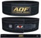AQF Gewichthebergürtel Lever Schnalle, 4 Breit 10mm Dick Leder Wildlederfutter Kraftraining Gürtel, Lifting Belt, Gewichtsgürtel Für Fitness, Powerlifting, Sport & Deadlift Herren (3XL, Schwarz)