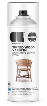 COSMOS LAC - SPRAY BARNIZ TINTE PROTECTOR MADERA ROBLE N604 400 ML