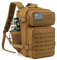 QT&QY 25L Militärische taktische Rucksäcke für Männer Motorrad Armee Laser Cut Molle Daypack kleiner Überlebensrucksack Tasche Fitnessstudio Rucksack mit doppelten Becherhaltern medizinischer Rucksack