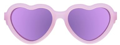 Babiators Polarised Heart Sunglasses - Frosted Pink (Ages 0-2)