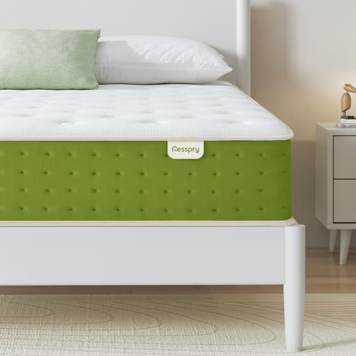 Resspry Double Mattresses,26cm Hybrid Pocket Sprung Memory Foam Mattress,FIELD Mattress,Medium Soft,Pressure & Back Pain Relief