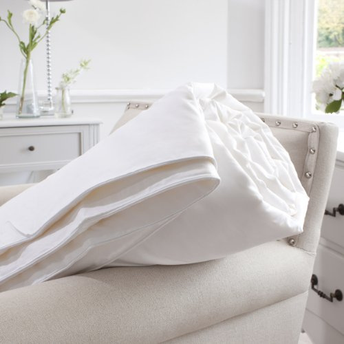 Jasmine Silk Summer Weight 100% Mulberry SILK Filled Duvet Quilt - Single (140 x 200cm) 4 Tog