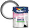 Dulux Magic White Silk Emulsion Paint For Walls And Ceilings - Pure Brilliant White 5 Litres