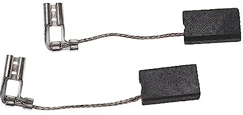 vhbw 2x Balais de charbon pour moteur 4,8 x 9,8 x 16,5mm remplacement pour Bosch 1 617 014 124 pour outil électrique, marteau piqueur