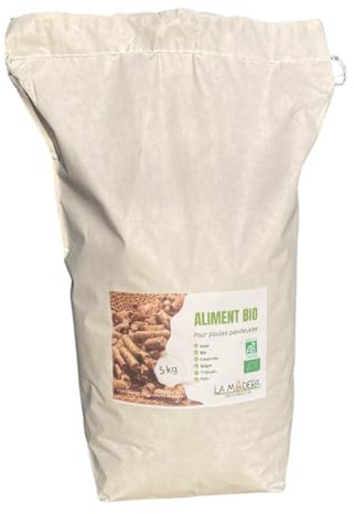 Aliment Complet Bio en Granulés pour poule pondeuse - 10kg
