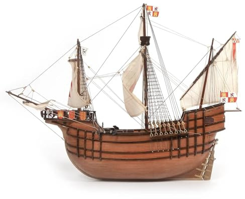 Occre Veliero Santa Maria kit de montage en bois et métal échelle 1:50 Voiles incluses