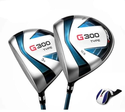 Fairway Wooden #1-2041 Titanium Alloy Face & R/S Graphite Shaft, Left Handed Men's Golf Club Wood Sports & Outdoor (Left,with R carbon shaft)