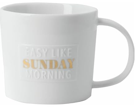 Räder Poesietasse Easy Like Sunday Morning D.9cm H.8cm 320ml