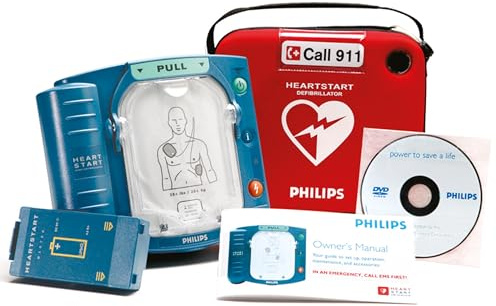 Philips HeartStart Home AED Defibrillator with Slim Carry Case, M5068A-C01