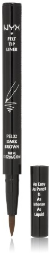 NYX Cosmetics Pen Eyeliner - Dark Brown