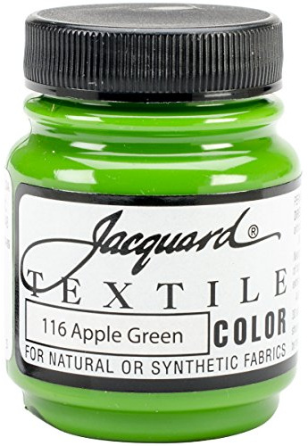 Jacquard Products Green Apple -Textile Color Paint, Acrylic, Multicolour