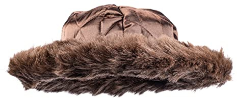 Dress-Up-America Matzah Shtreimel- Jewish Fur Hat - Great for Halloween, Purim and Year-Round - Traditional Jewish Headgear for Adults - Brown