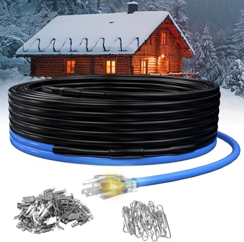 TDRD Roof & Gutter Snow De-Icing Cable 120V 60 feet