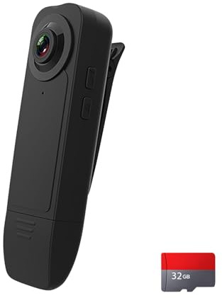 A18 Telecamera Sportiva Indossabile Risoluzione 1080P Supporto Per Visione Notturna Per Dispositivi Monitoraggio Esterno Leggero Per Viaggi E Sicurezza