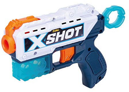 ZURU XSHOT Recoil Pfeilpistole 8 Schaumstoffpfeile Rückwärtsbewegung Schießen bis 27 m 36184