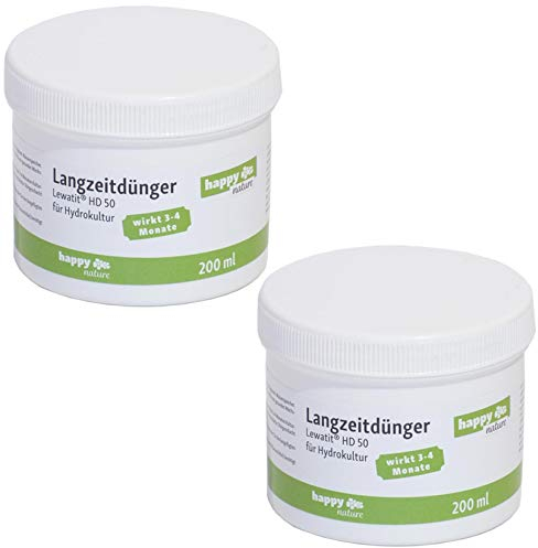 Set2 2 x 200 ml Lewatit HD 50 Dünger happy-nature