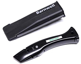 Barnwell Delphin Delphin - Juego de accesorios para alfombras de trabajo con cuchillo fijo y funda sin cuchillas