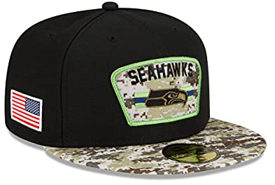 New Era 59FIFTY Cap Salute to Service - NFL Seattle Seahawks