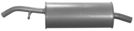 IZAWIT Silencieux arrière arrière Pot d'Échappement 28.118