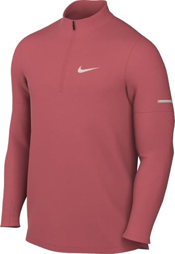 Nike DD4756-655 M NK DF ELMNT TOP HZ Sweatshirt Herren Adobe/Reflective SILV Größe XL