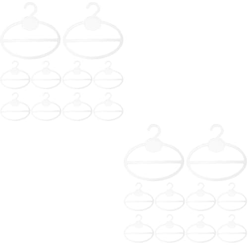 MAGICLULU 20pcs Scarf Hangers for Closet Belt Hangers for Hanging Storage of Shawls and Wraps Cashmere Scarf for Wardrobe