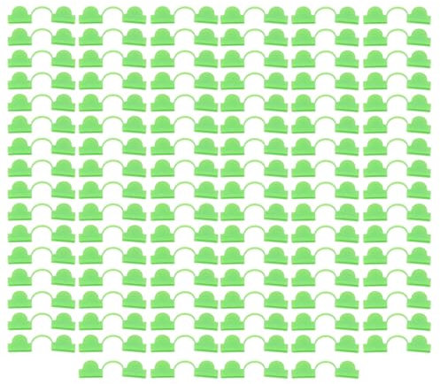 Grcfumo 100 abrazaderas de invernadero, abrazadera fija para invernadero, clip de jardín para sombreado, clips de jardín con doble cabeza para suministros de jardinería de fibra de vidrio (6 mm)