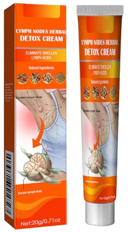 KOAHDE Lymph Nodes Herbal Detox Cream,Anti-Swelling Lymphatic Detox Ointmen,Lymphatic Drainage Anti Cellulite Cream