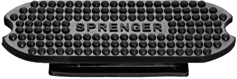 Sprenger Steigbügel-Einlagen Gummi für System-4, schwarz, 120 mm Trittweite