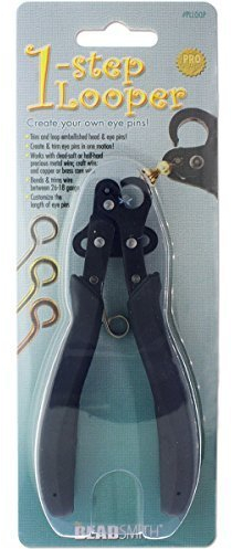 Beadsmith 1-Step Looper Pliers Create Eye Pins, Bend and Trim Wire - 1.5mm Loops by Beadsmith