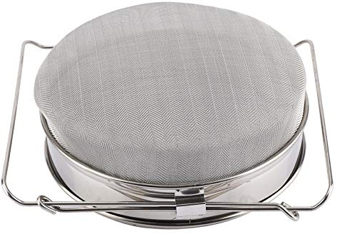 Souong Honigsieb aus Edelstahl, Honigfilter mit verstellbaren Armen für die Bienenzucht