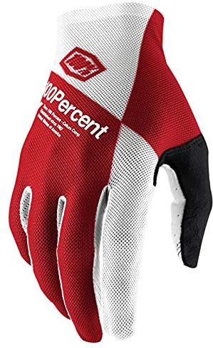 100% MTB-Handschuhe Celium Rot Gr. M