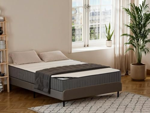 Vente-unique - Materasso a molle insacchettate a 7 zone e schiuma ad alta resistenza AUDACE di Palacio, spessore 26 cm, 160 x 200 cm