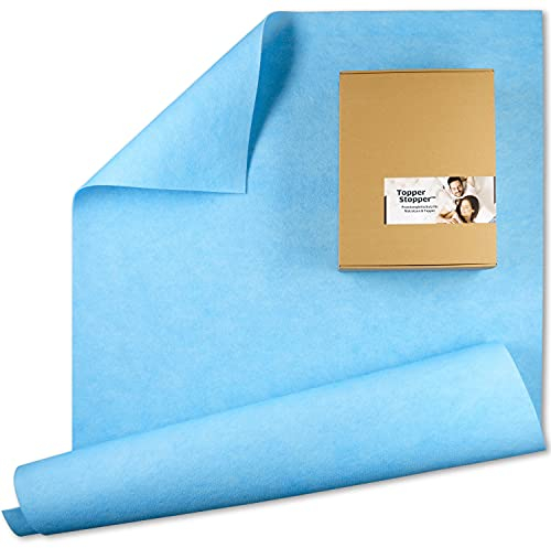 Topper Antirutsch Unterlage 120 x 200 cm | Extrem Rutschfester Matratzenschoner, Atmungsaktiv, Ohne Weichmacher, Rutschhemmender Matratzen Stopper für Boxspringbett & Lattenrost, Waschbar bis 30°C